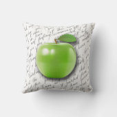 グリーンアップル装飾用クッション クッション (裏面)