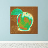 グリーンアップル キャンバスプリント (インサイチュ (ウッドフロア))