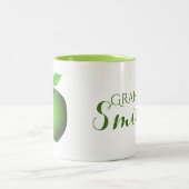 グリーンアップル ツートーンマグカップ (中央)