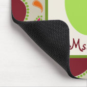 グリーンアップル/ペイズリー先生 マウスパッド (コーナー)