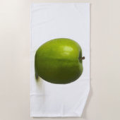 グリーンアップルbtcna ビーチタオル (正面)