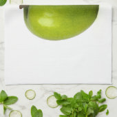 グリーンアップルktcna キッチンタオル (折り畳み)