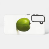 グリーンアップルsgcna samsung galaxyケース (裏面横)