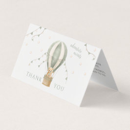 グリーンアドベンチャー赤ちゃんシャワー折りたたみ感謝