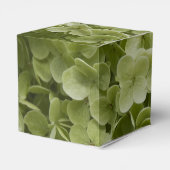 グリーンアナベルアジサイ結婚フローラ フェイバーボックス (裏面サイド)