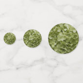 グリーンアナベルアジサイ結婚花 コンフェッティ (裏面)