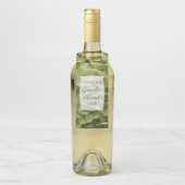 グリーンアナベルアジサイ結婚花 ボトルネックタグ (ボトル)