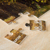 グリーンアベニューキルクレンからのクリスマスグリーティング ジグソーパズル (側面)