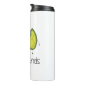 グリーンアボカド漫画フレンドシップイメージフレンドアート タンブラー (回転右)