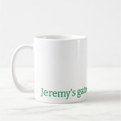 グリーンアリゲーターマグ コーヒーマグカップ (左)