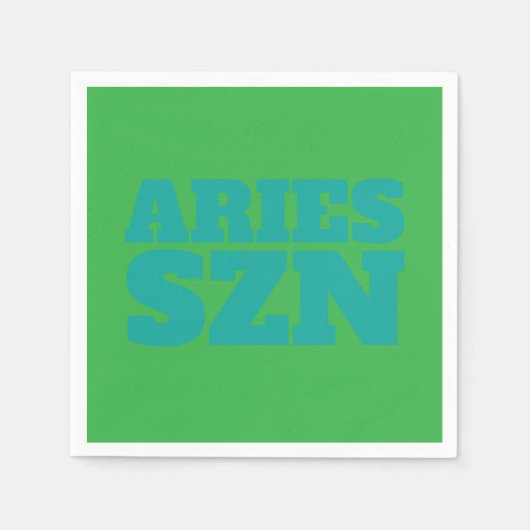 グリーンアリーSZN カッコいい スタンダードカクテルナプキン (正面)