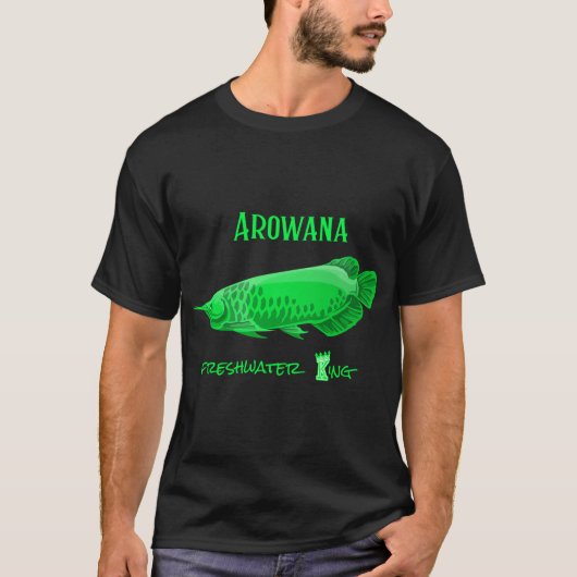グリーンアロワナ フレッシュウォーターキング Tシャツ (正面)