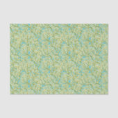 グリーンアンドイエローコーラルリーフ 薄葉紙 (正面)