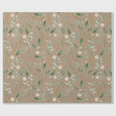 グリーンアンドコットンズホリデーズラッピング紙 ラッピングペーパー (フラット)