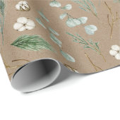 グリーンアンドコットンズホリデーズラッピング紙 ラッピングペーパー (ロールコーナー)