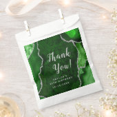 グリーンアンドシルバーゲート誕生日ありがとう フェイバーバッグ (クリップ留めされた状態)