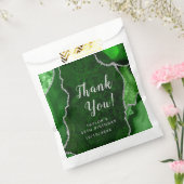 グリーンアンドシルバーゲート誕生日ありがとう フェイバーバッグ (封をした状態)