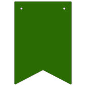 グリーンアンドベージュハッピーバースデー バンティングフラッグ (第1の旗)