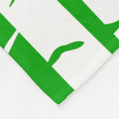 グリーンアンドレッド樺の木フォレストウッドランドフリースブランケット フリースブランケット (角)