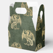 グリーンアンド金ゴールドヴィンテージドラゴン フェイバーボックス (オープン)