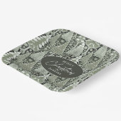 グリーンアースのクリスマスパターン#6 ID1009 ペーパープレート (傾斜あり)