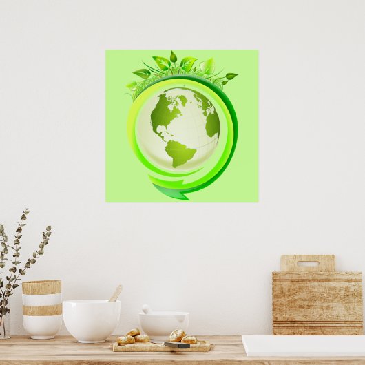 グリーンアースのポスター ポスター (キッチン)