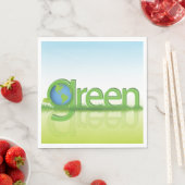 グリーンアース世界 スタンダードランチョンナプキン (インサイチュ)