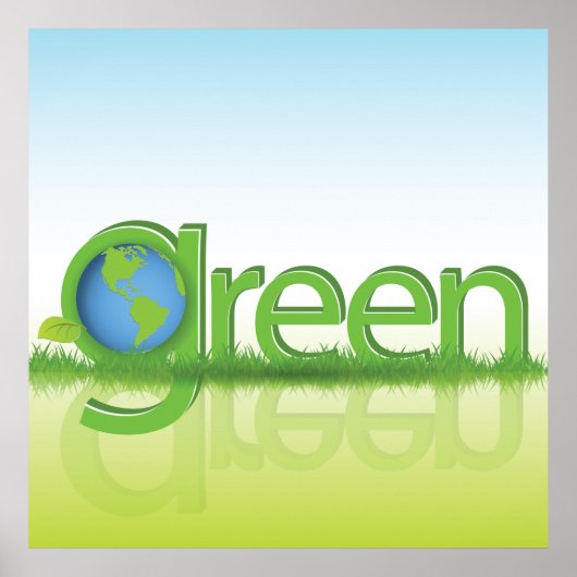 グリーンアース世界 ポスター (正面)