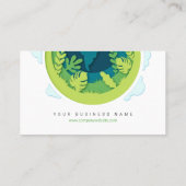 グリーンアース環境 名刺 (裏面)