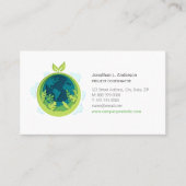 グリーンアース環境 名刺 (正面)