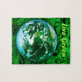 グリーンアース – エコ認識度 ジグソーパズル (横)