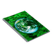 グリーンアース – エコ認識度 ノートブック (右側)