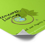 グリーンアース・リビング・ポスター ポスター (角)