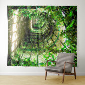 グリーンアーチウェイ写真用背景タペストリー タペストリー (インサイチュ(横))