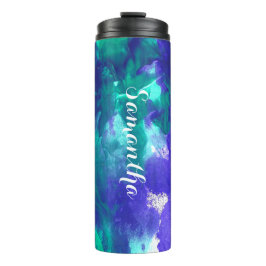 グリーンアートとパープルアート タンブラー