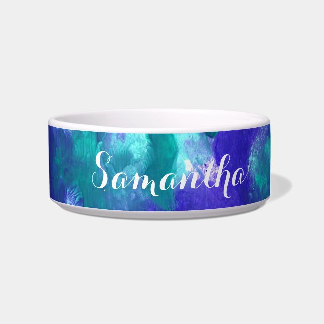 グリーンアートとパープルアート ボウル (右)