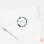 グリーンアート体スパまたはバスブランディング包装 ラウンドシール (封筒)
