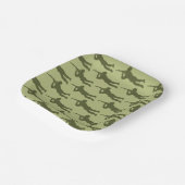 グリーンアーミースナイパーポーズ ペーパープレート (傾斜あり)