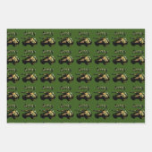 グリーンアーミータンク、ラッピング紙シート ラッピングペーパーシート (正面)