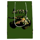 グリーンアーミータンク、中抱き枕 ミディアムペーパーバッグ (裏面)