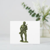 グリーンアーミーマン ポストカード (スタンド正面)