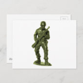 グリーンアーミーマン ポストカード (正面/裏面)