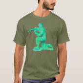 グリーンアーミーマン Tシャツ (正面)