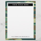 グリーンアーミー迷彩柄エレガントカスタム紙 (正面)