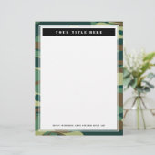 グリーンアーミー迷彩柄エレガントカスタム紙 (スタンド正面)