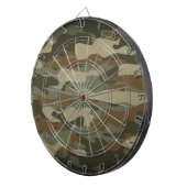 グリーンアーミー迷彩柄軍隊迷彩ダーツボード ダーツボード (正面右)