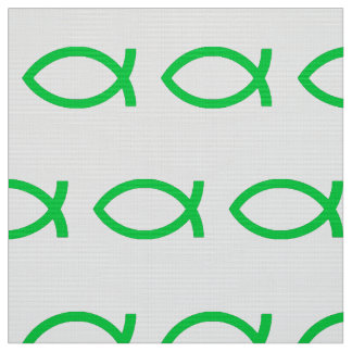 グリーンイエズフィッシュ ファブリック