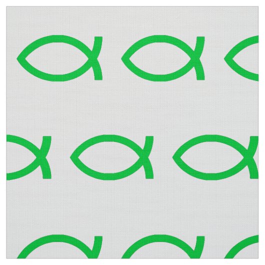 グリーンイエズフィッシュ ファブリック (見本)