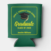 グリーンイエローカスタム卒業2025年度卒業パーティー 缶クーラー (正面)