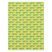 グリーンイエローゲーターアリゲータークロコダイル動物 テーブルクロス (正面)